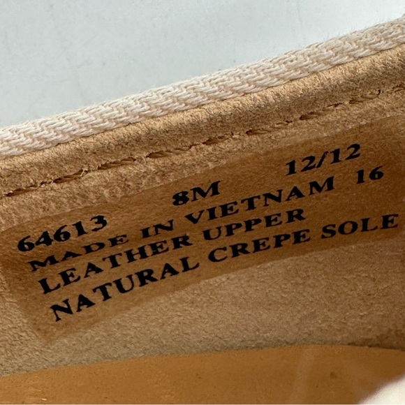 Clarks Originals Vogue Rose Espadrille Wedge Green 64613 Womens 8M Leather Upper - Picture 11 of 11